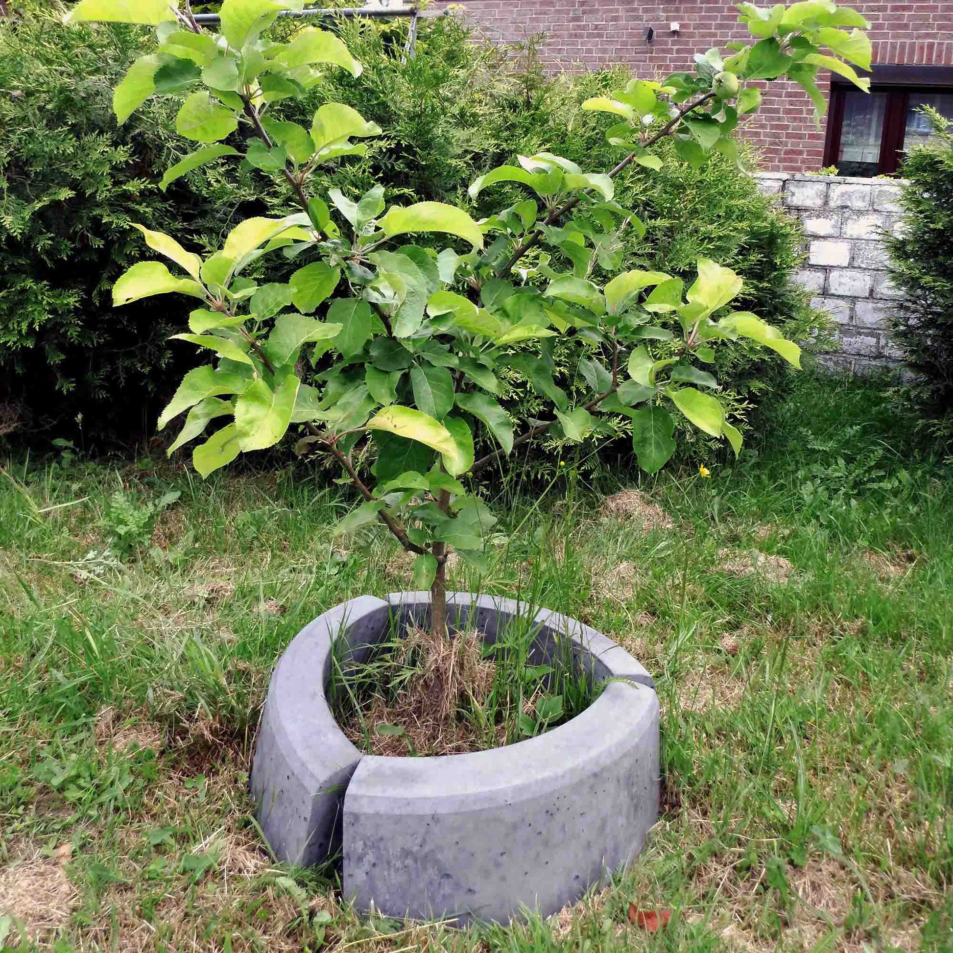 Giessform für Beet-Umrandungen Viertelkreis - Umrandung