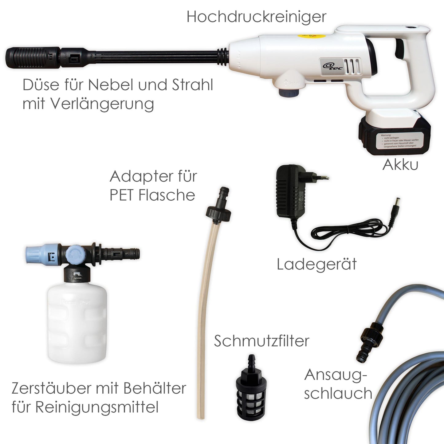 Mit Hochdruck reinigen - Hochdruckreinigungspistole kaufen