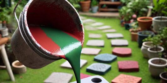 Beton färben mit Farbpigmenten