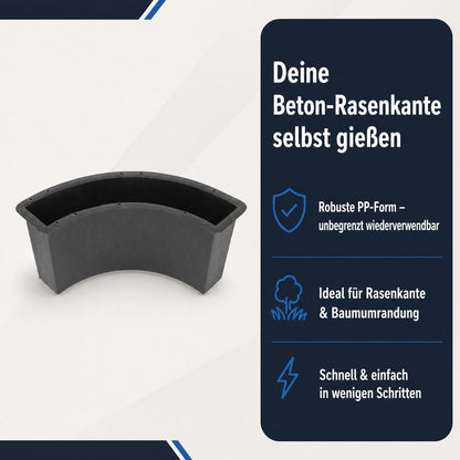 Beton Baumumfassung Rasenkante selbst gießen