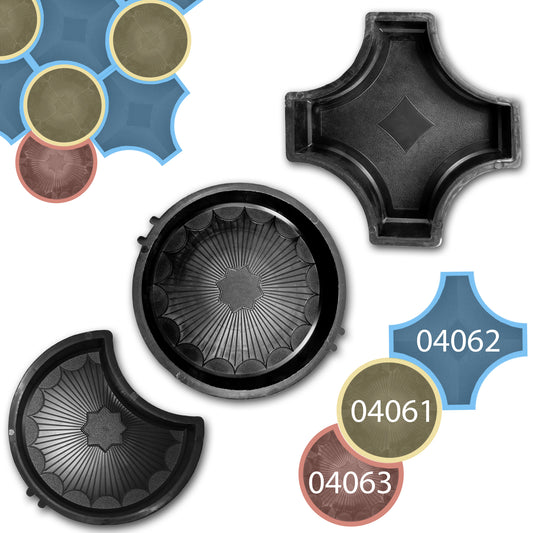 Garten Trittsteine für Beton und Zement