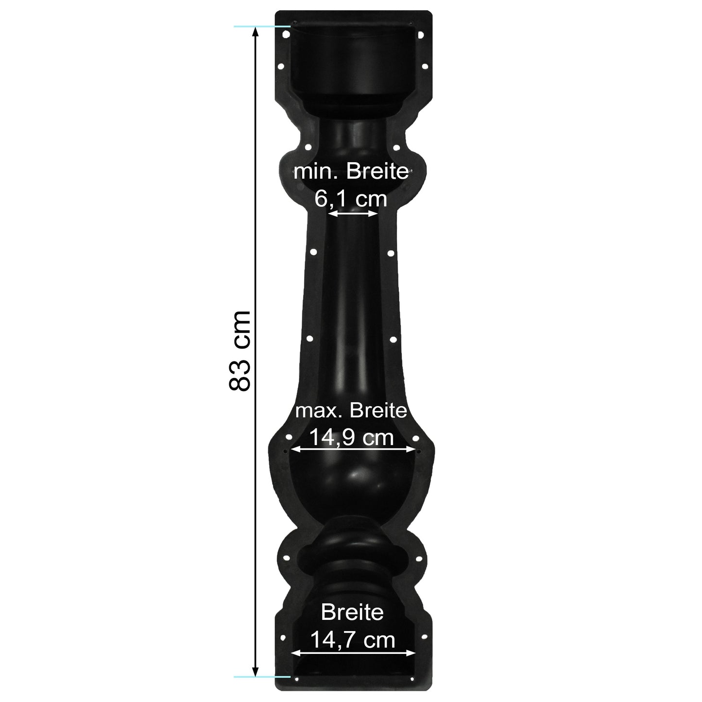 Betonform Balustrade