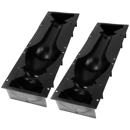 2x Halbschalungsformen Balustraden