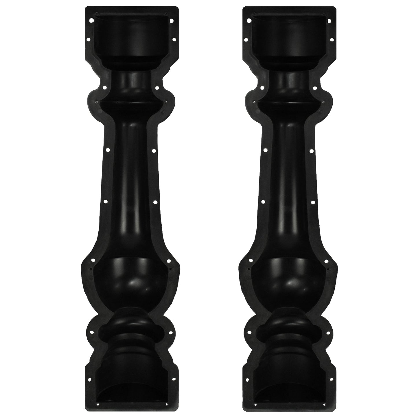 2x Halbschalungsformen Balustraden