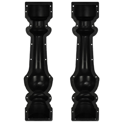 2x Halbschalungsformen Balustraden