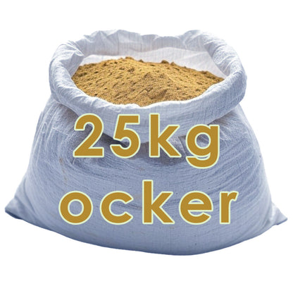 Sackware Farbpigment Ocker