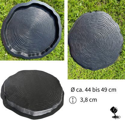 ABS Trittstein Baumscheibe-Optik ⌀ 18–49 cm