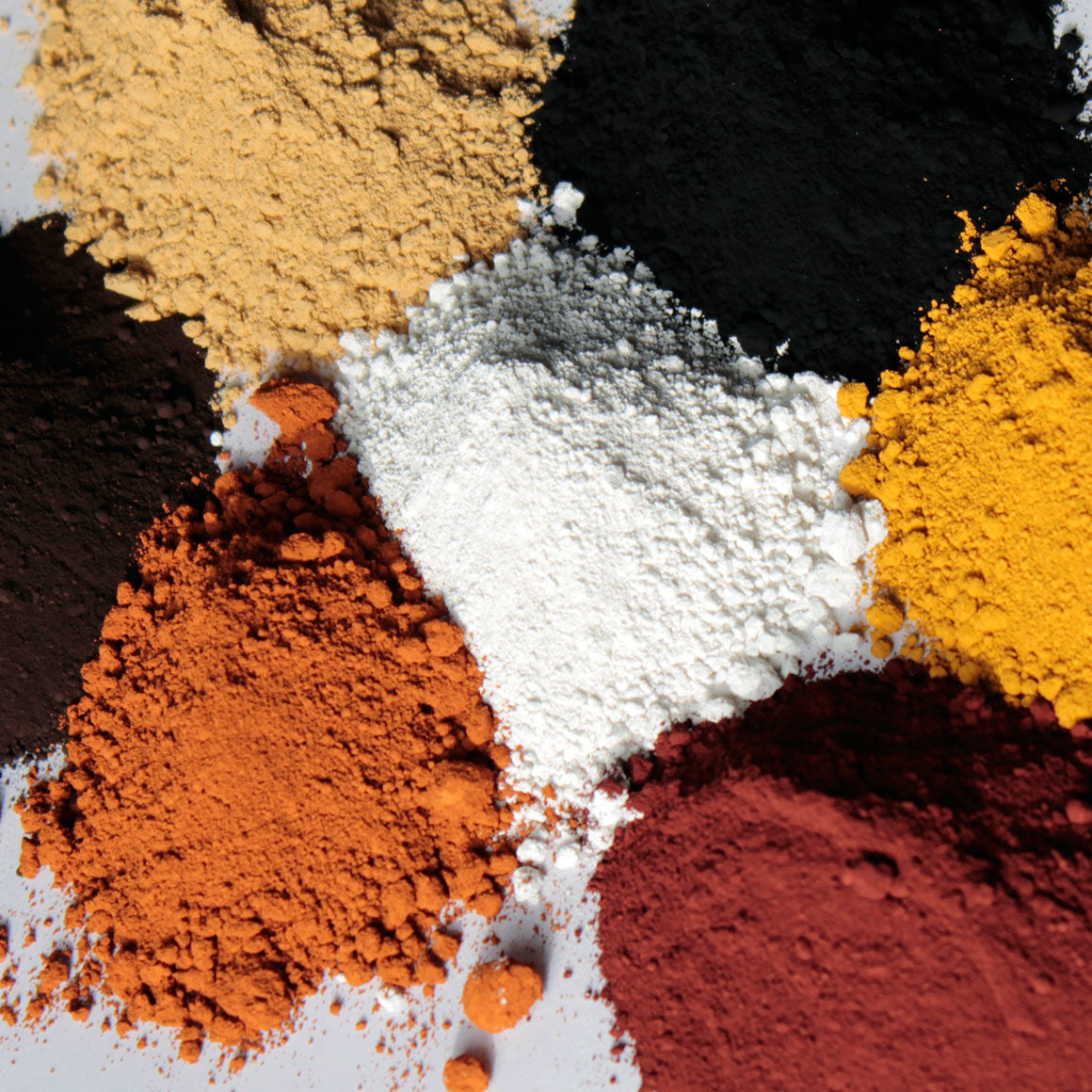 Eisenoxid-Pigmente  – 100 g, 1 kg & Sackware – 14 Farben