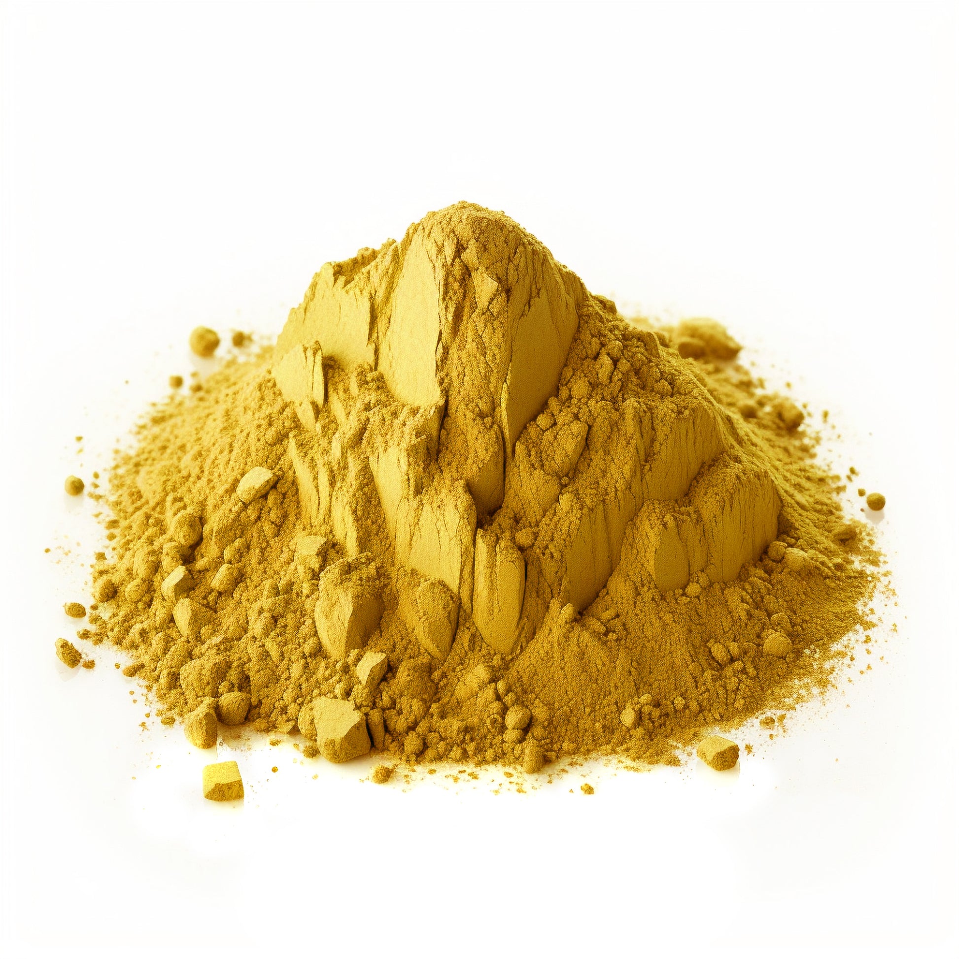 gelbes Pigmentpulver