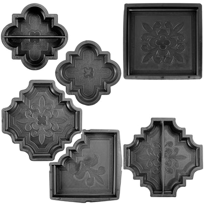 Betonschalungsformen „Französische Lilie“ - DIY Pflastersteine