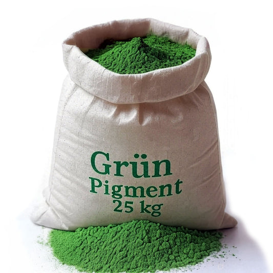 Pigment Grün 25 kg – Wetterfest für Pflaster & Beton