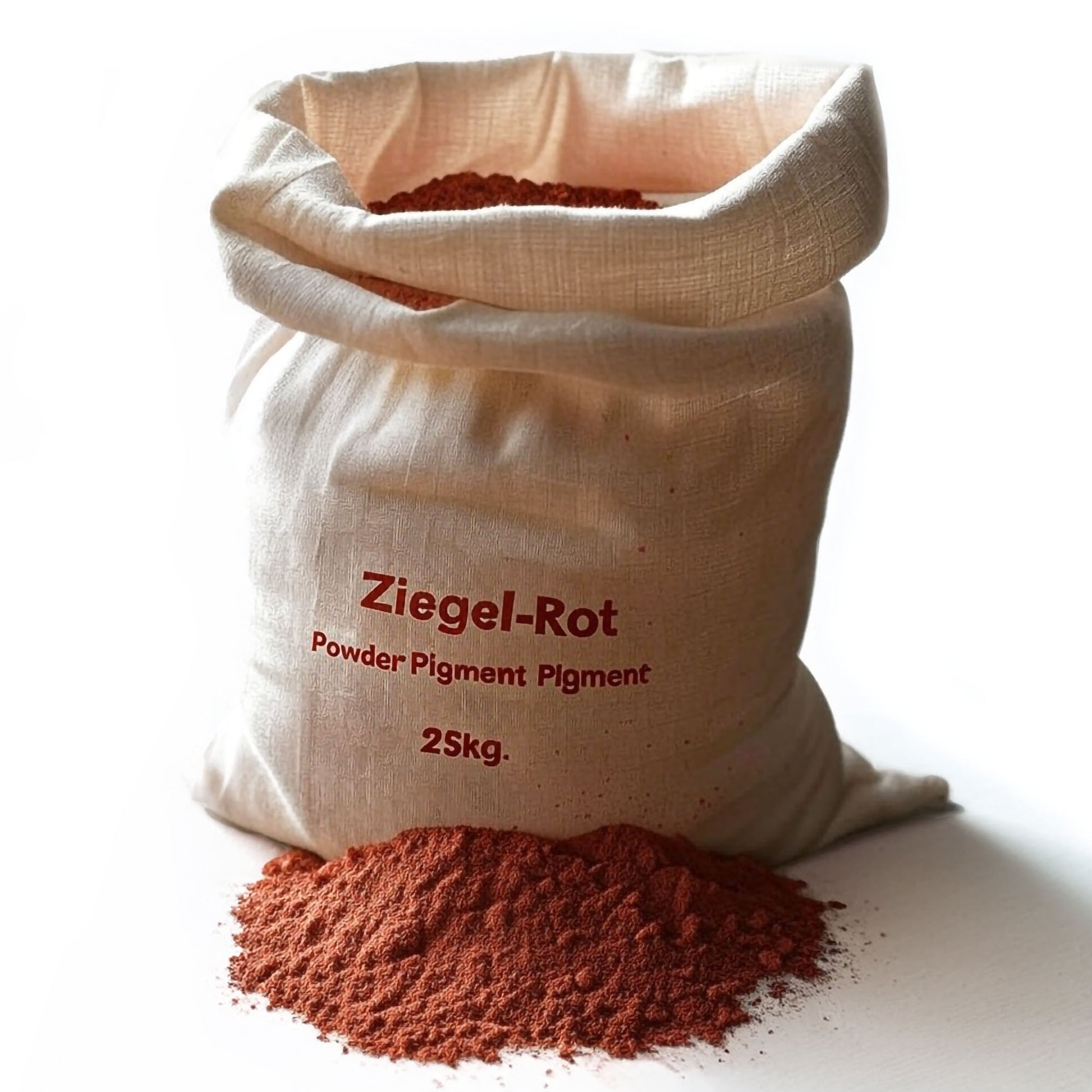 25 Kilosack Farbpigmente kaufen - ziegelrot
