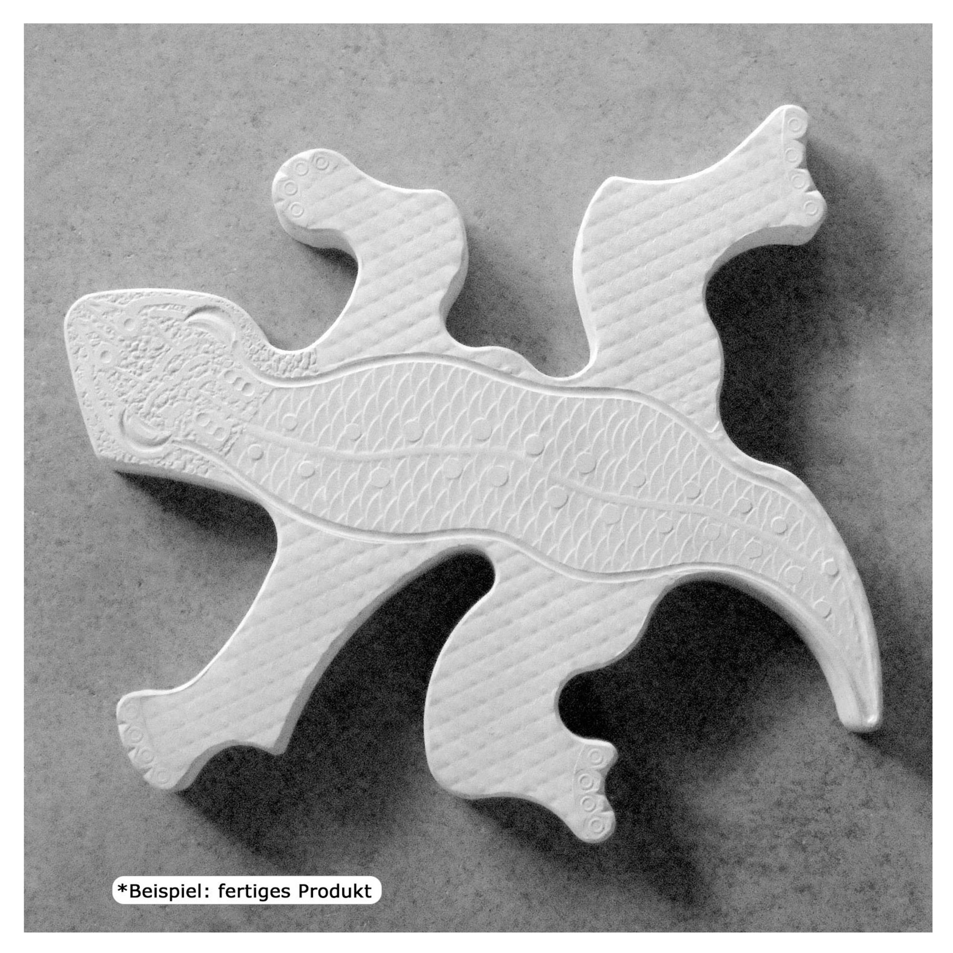 Giessform für Betontrittsteine 39x33cm Molch - Produkt