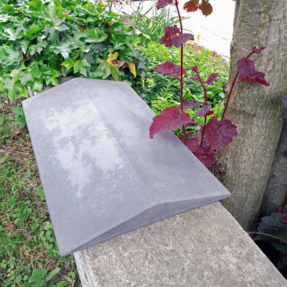 Kunststoff-Form für Pfeilerendungen 39x35cm - Stein