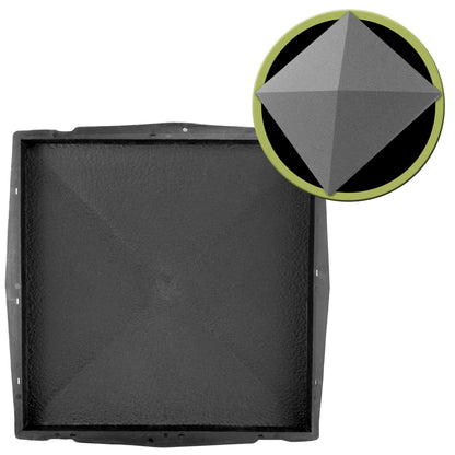 Betonform für Pfeilerendungen 39x39 cm - Startbild