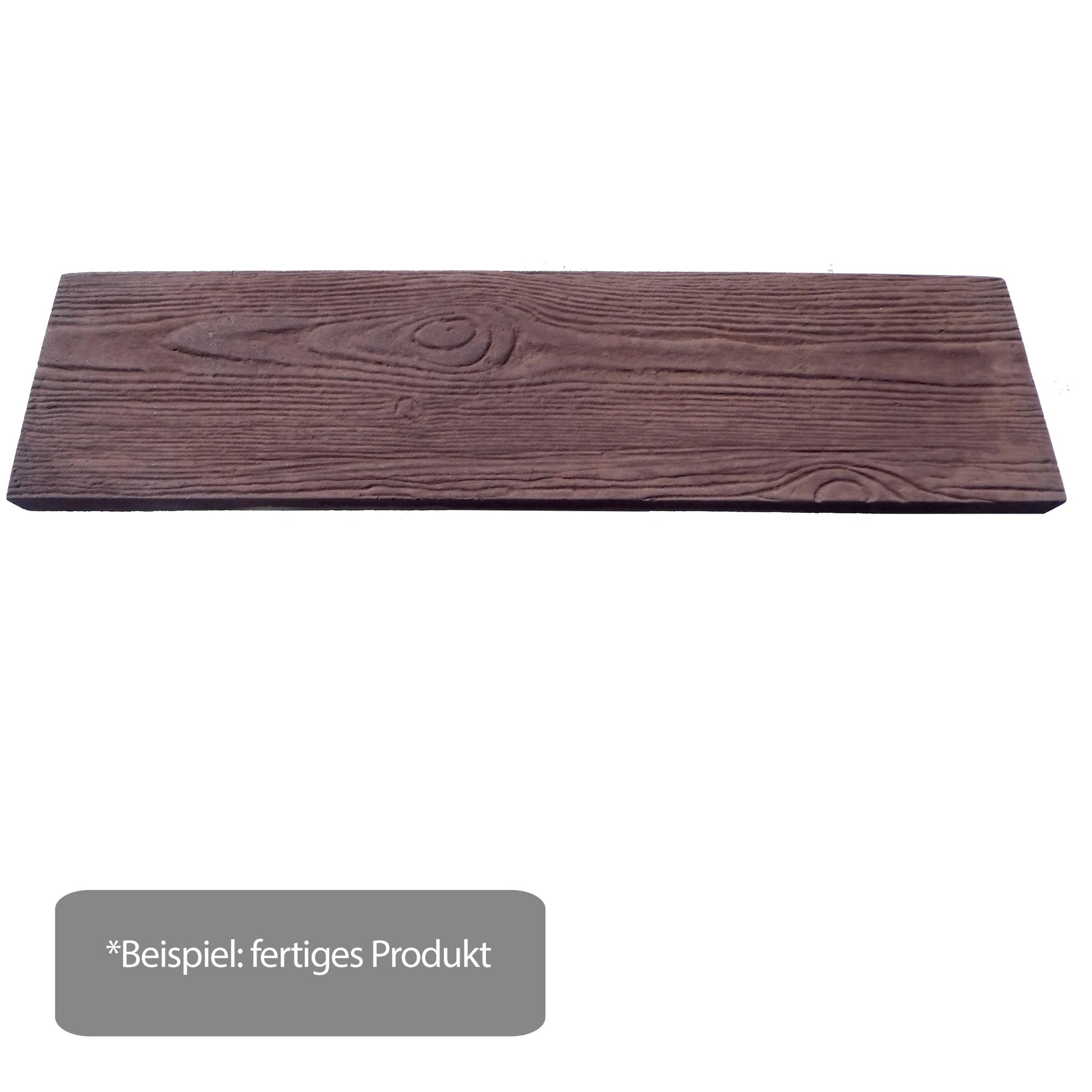 Braunpigment für Beton / Zement / Gips - 1kg - Farbplatte