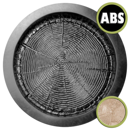 ABS Betonform für Baumstammschnitt - 30,5 cm - Aufsicht