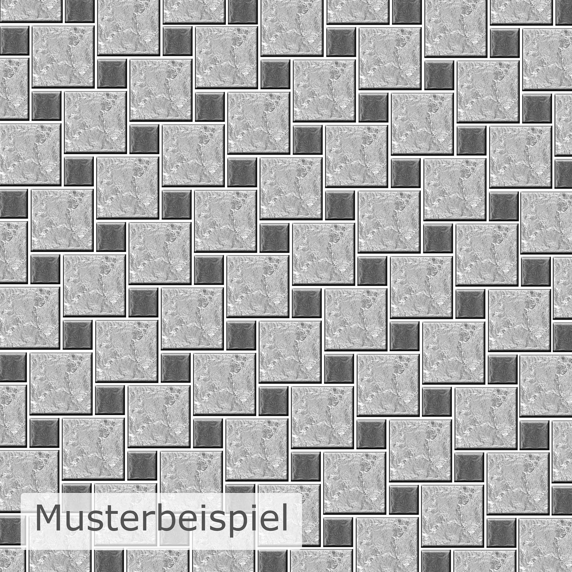 Polypropylen-Formenset für Wandfliesen - 6 Formen - 3. Beispiel