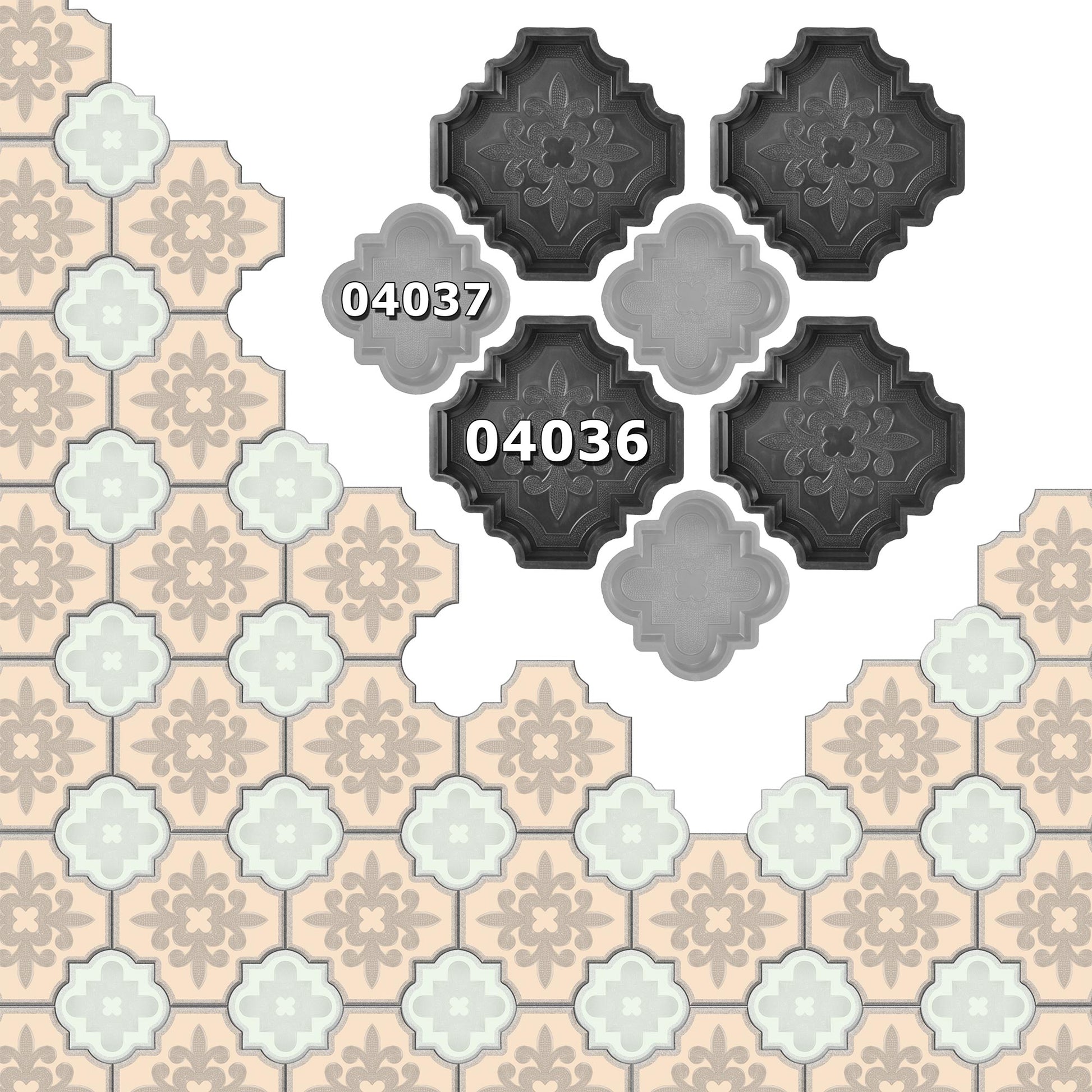 DIY Pflastersteine verlegen mit Betonformen