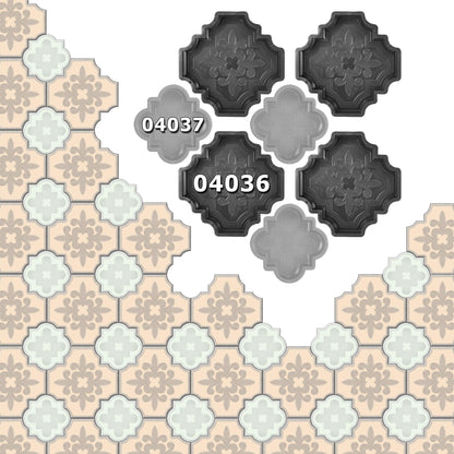 DIY Pflastersteine verlegen mit Betonformen