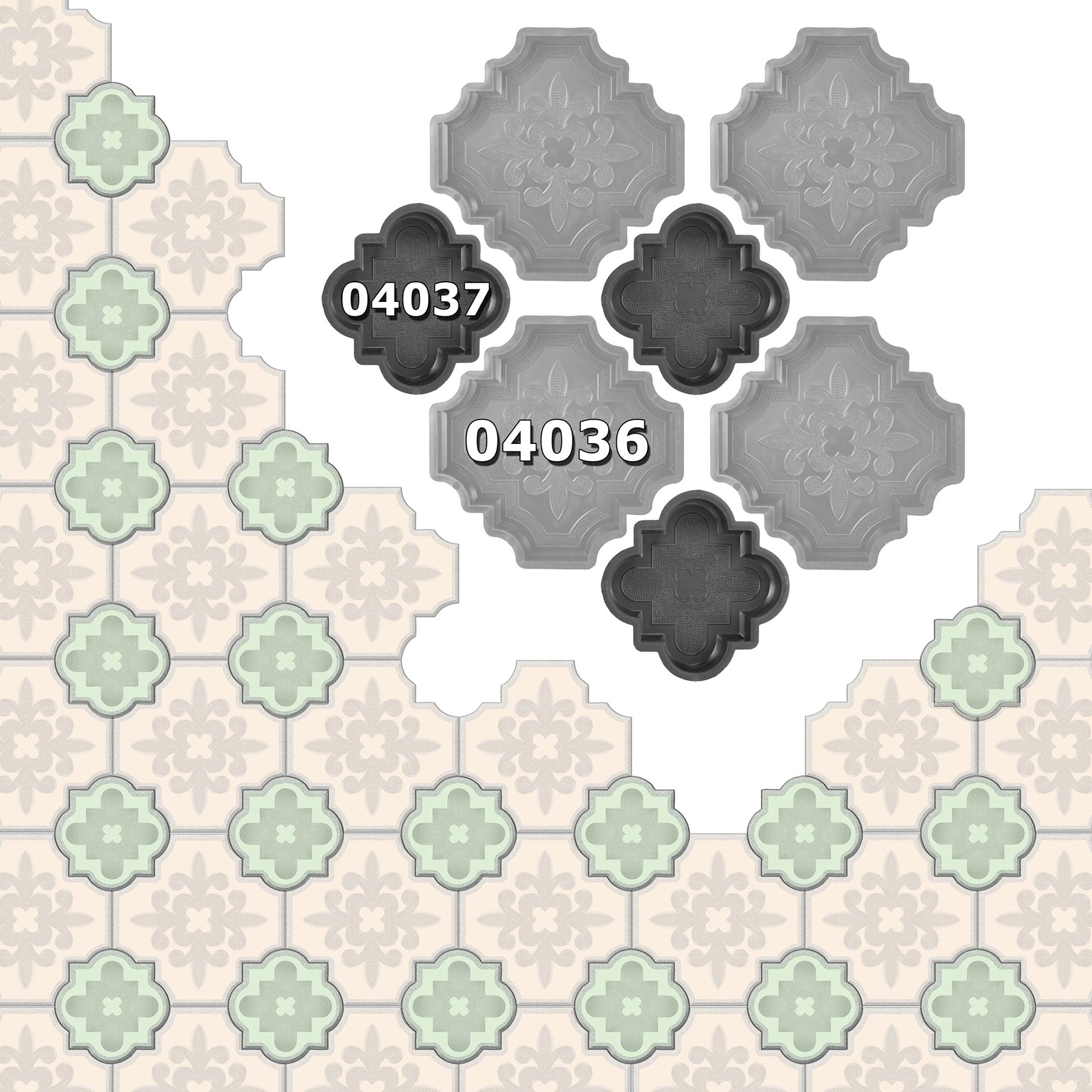 Jugendstil Pflastersteine - DIY